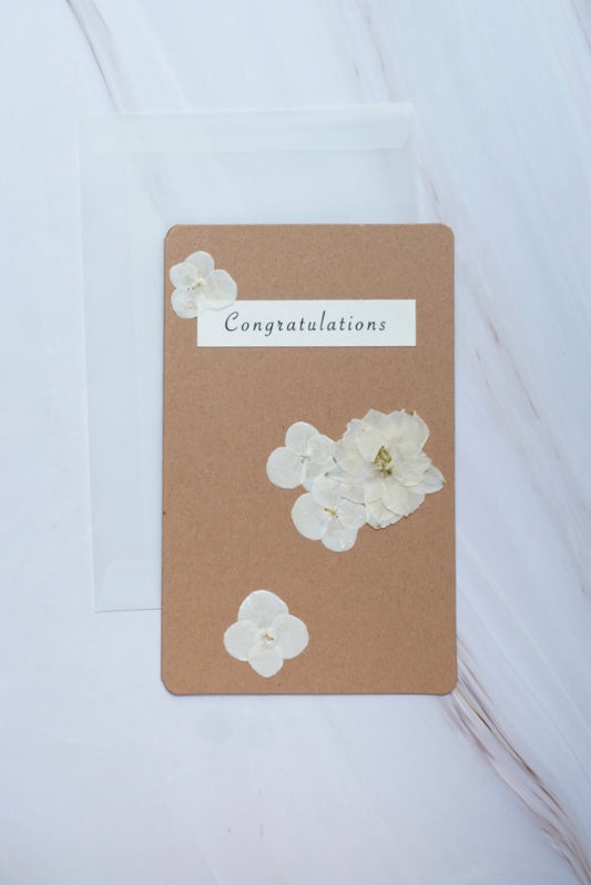Greeting Cards with「White Hydrangea」