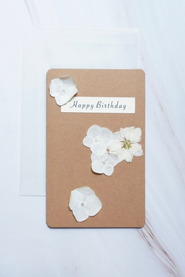 Greeting Cards with「White Hydrangea」