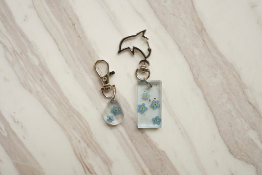 BLUEBIRD Keychains (Set of 2)
