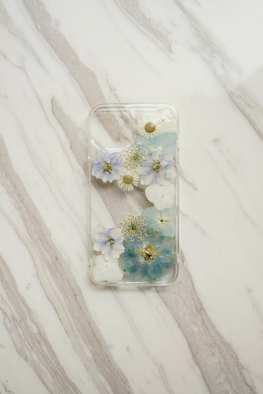 SOFT BLUE HOURS Phone Case