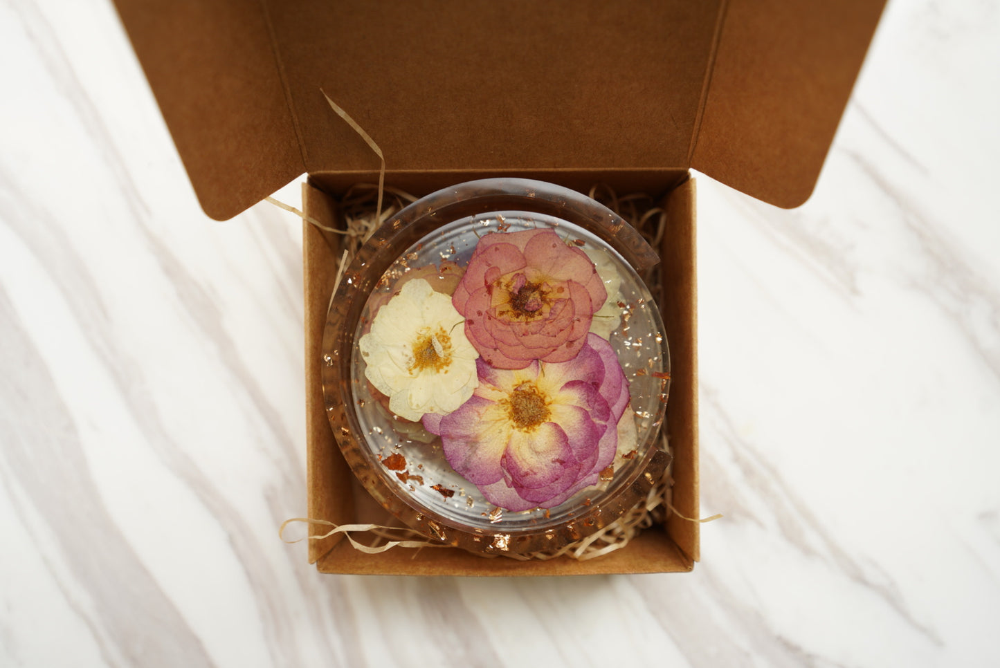 'CAMELLIA HILL' Coaster Set (Set of 4)