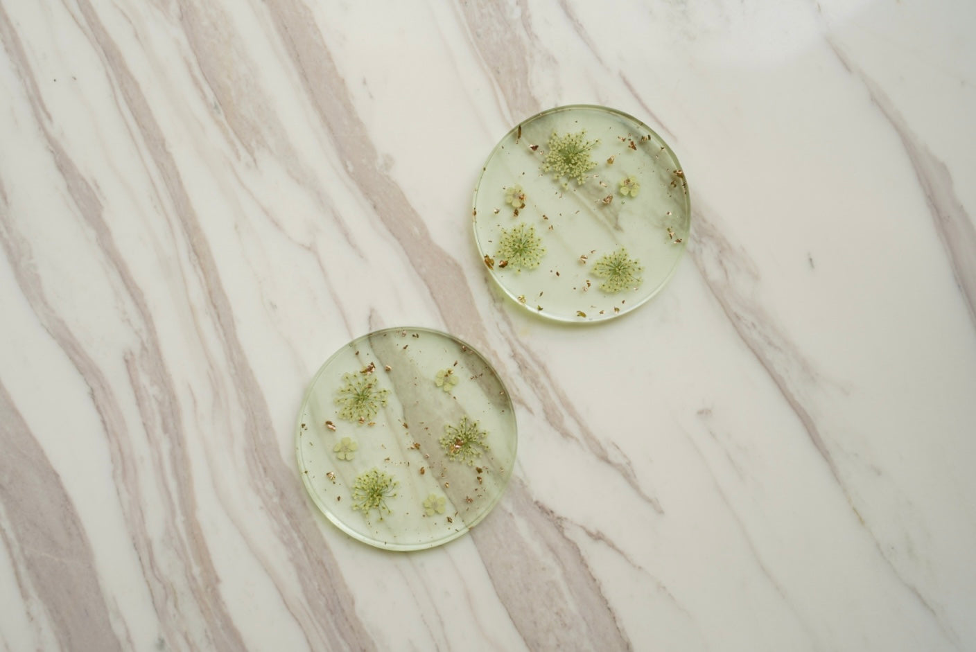 'VERDANT WALTZ' Coaster Set (Set of 4)