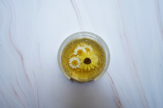 'CITRUS BLOOM' Coaster Set (Set of 4)