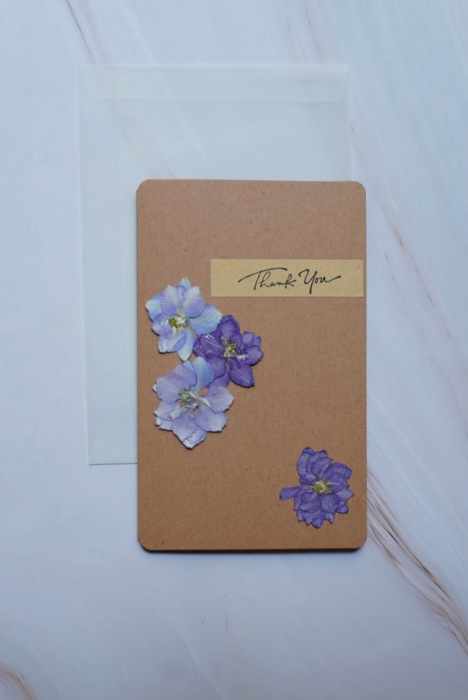 Greeting Cards with「Blue Larkspur」