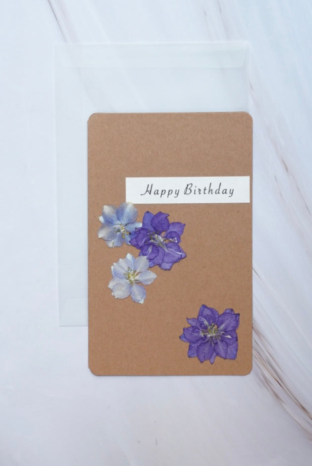 Greeting Cards with「Blue Larkspur」
